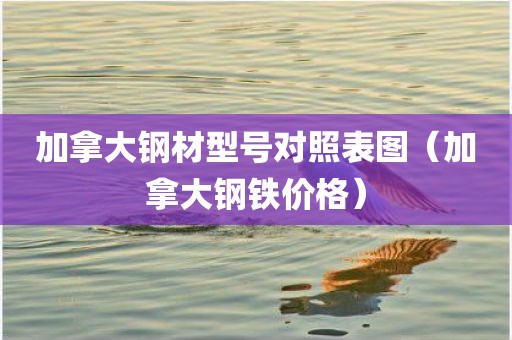 加拿大钢材型号对照表图（加拿大钢铁价格）