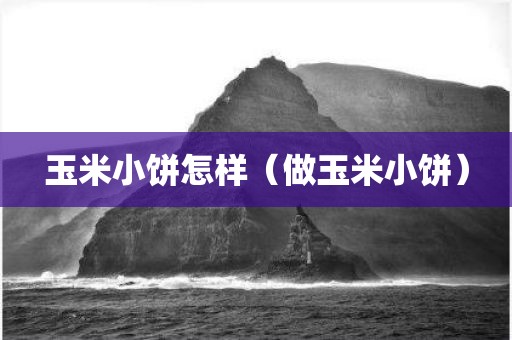 玉米小饼怎样（做玉米小饼）