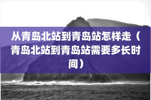 从青岛北站到青岛站怎样走（青岛北站到青岛站需要多长时间）