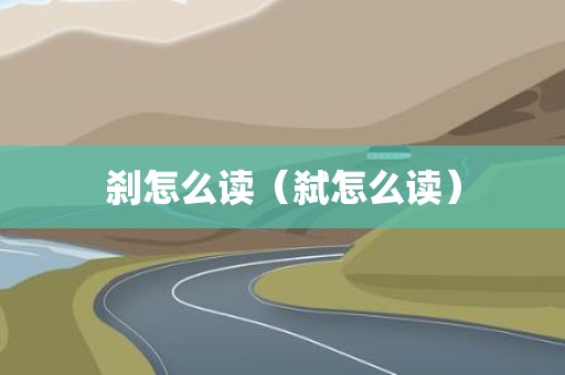 刹怎么读(弑怎么读) 刹怎么读(弑怎么读)