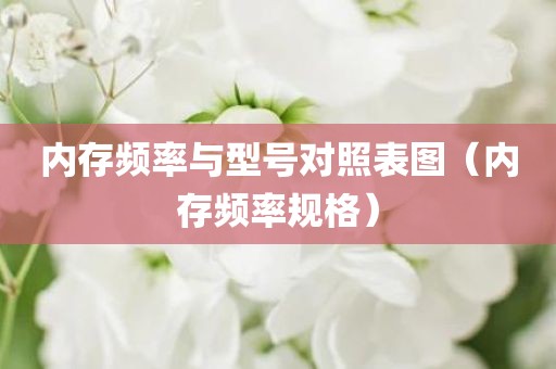 内存频率与型号对照表图（内存频率规格）