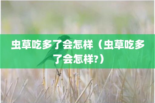 虫草吃多了会怎样（虫草吃多了会怎样?）