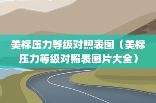 美标压力等级对照表图（美标压力等级对照表图片大全）