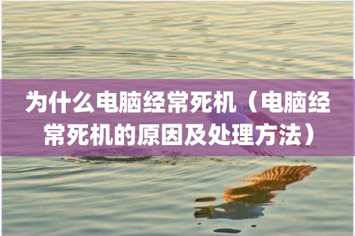 为什么电脑经常死机（电脑经常死机的原因及处理方法）