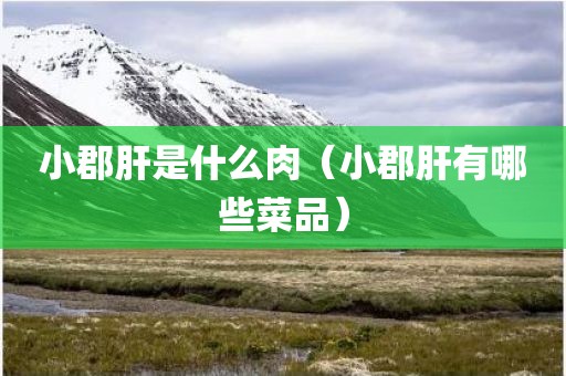 小郡肝是什么肉（小郡肝有哪些菜品）