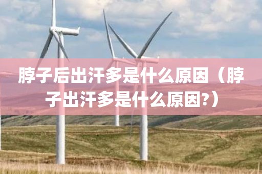 脖子后出汗多是什么原因（脖子出汗多是什么原因?）