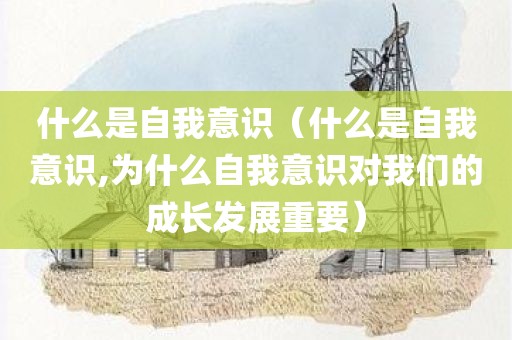 什么是自我意识（什么是自我意识,为什么自我意识对我们的成长发展重要）