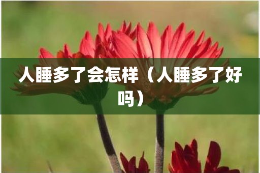 人睡多了会怎样（人睡多了好吗）