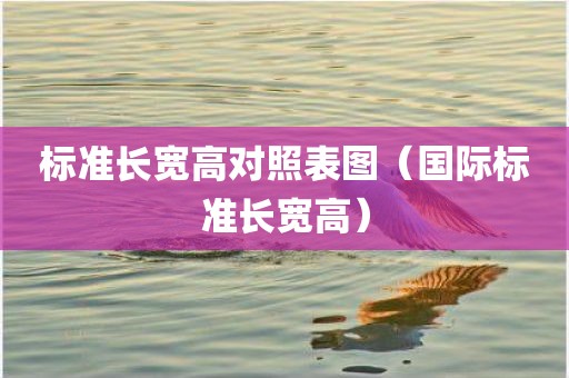 标准长宽高对照表图（国际标准长宽高）