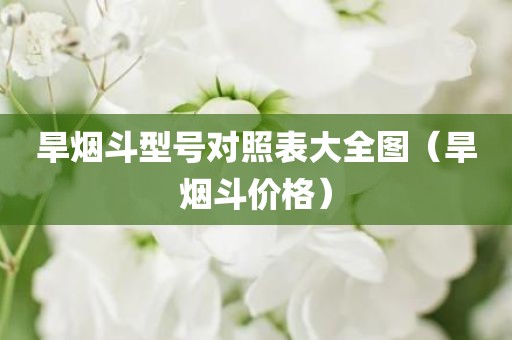 旱烟斗型号对照表大全图（旱烟斗价格）