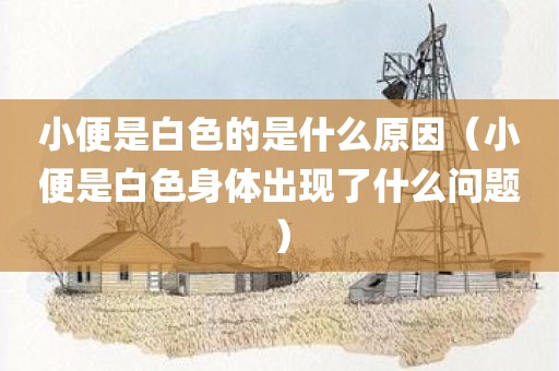 小便是白色的是什么原因（小便是白色身体出现了什么问题）
