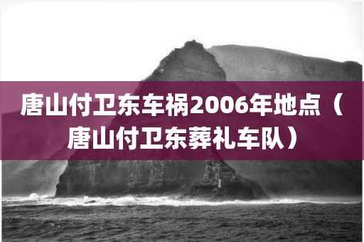 唐山付卫东车祸2006年地点（唐山付卫东葬礼车队）