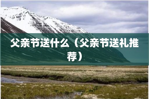 父亲节送什么（父亲节送礼推荐）