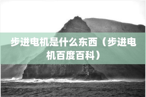 步进电机是什么东西（步进电机百度百科）
