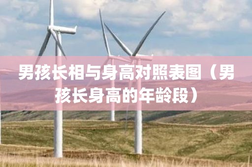 男孩长相与身高对照表图（男孩长身高的年龄段）