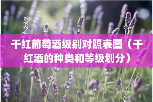 干红葡萄酒级别对照表图（干红酒的种类和等级划分）