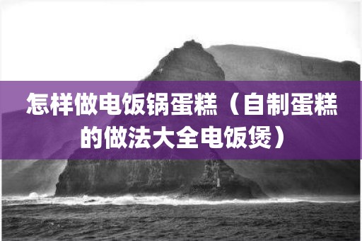 怎样做电饭锅蛋糕（自制蛋糕的做法大全电饭煲）
