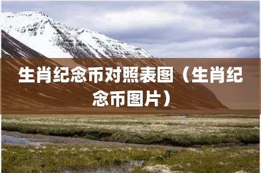生肖纪念币对照表图（生肖纪念币图片）