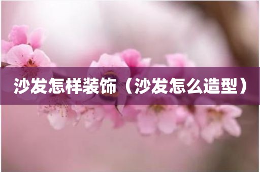 沙发怎样装饰（沙发怎么造型）