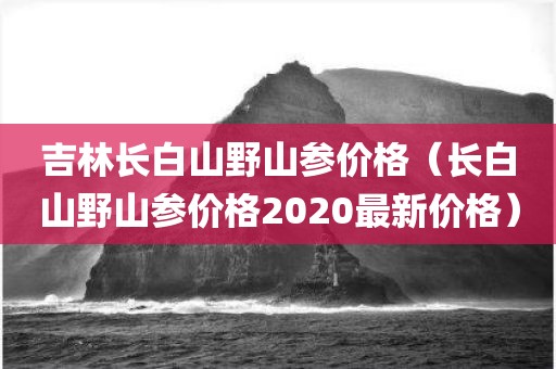 吉林长白山野山参价格（长白山野山参价格2020最新价格）