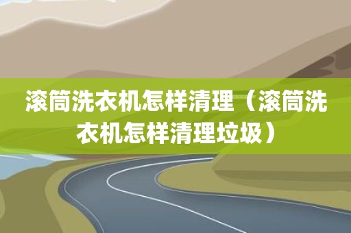 滚筒洗衣机怎样清理（滚筒洗衣机怎样清理垃圾）