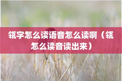 瓴字怎么读语音怎么读啊(瓴怎么读音读出来) 瓴字怎么读语音怎么读啊(瓴怎么读音读出来)