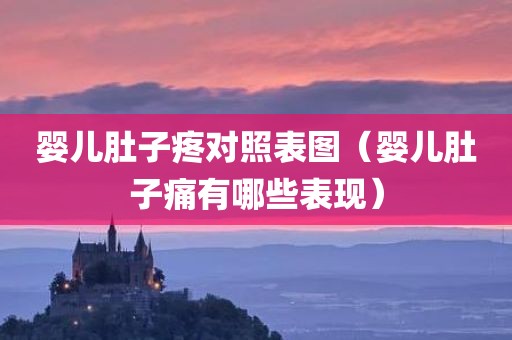婴儿肚子疼对照表图（婴儿肚子痛有哪些表现）