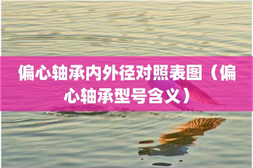 偏心轴承内外径对照表图（偏心轴承型号含义）