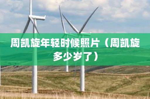 周凯旋年轻时候照片（周凯旋多少岁了）