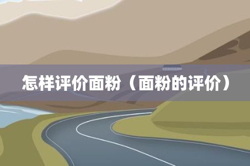 怎样评价面粉（面粉的评价）