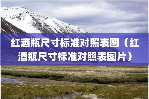 红酒瓶尺寸标准对照表图（红酒瓶尺寸标准对照表图片）