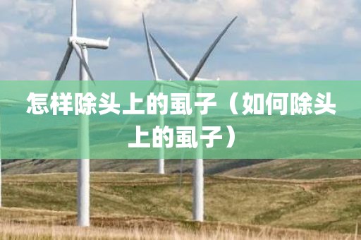 怎样除头上的虱子（如何除头上的虱子）