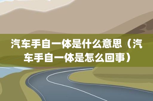 汽车手自一体是什么意思（汽车手自一体是怎么回事）