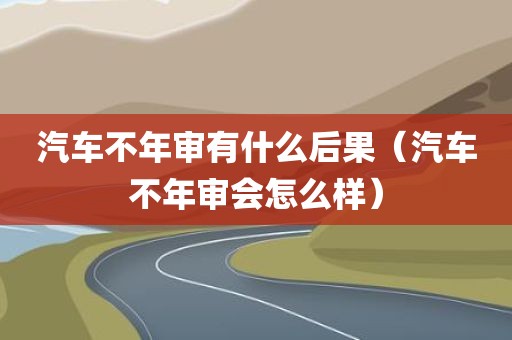 汽车不年审有什么后果（汽车不年审会怎么样）