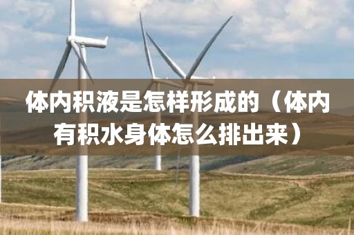 体内积液是怎样形成的（体内有积水身体怎么排出来）