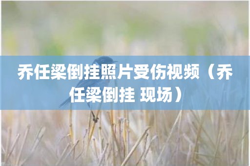 乔任梁倒挂照片受伤视频(乔任梁倒挂 现场)