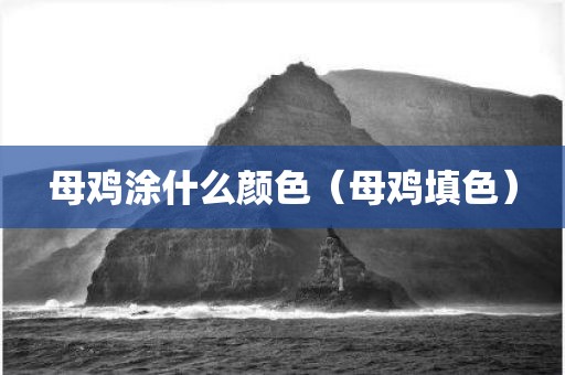 母鸡涂什么颜色（母鸡填色）