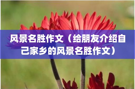 风景名胜作文（给朋友介绍自己家乡的风景名胜作文）