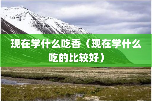 现在学什么吃香（现在学什么吃的比较好）