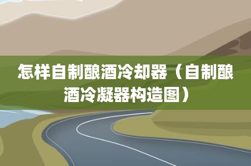 怎样自制酿酒冷却器（自制酿酒冷凝器构造图）
