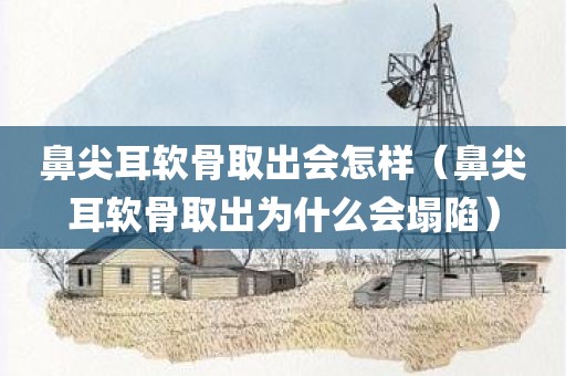 鼻尖耳软骨取出会怎样（鼻尖耳软骨取出为什么会塌陷）