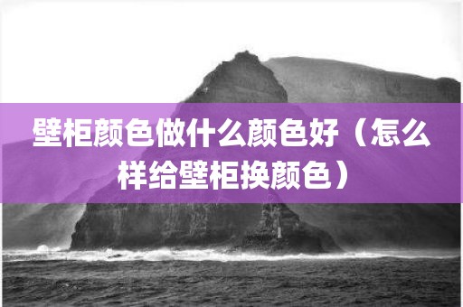 壁柜颜色做什么颜色好（怎么样给壁柜换颜色）