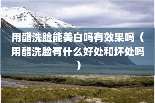 用醋洗脸能美白吗有效果吗（用醋洗脸有什么好处和坏处吗）