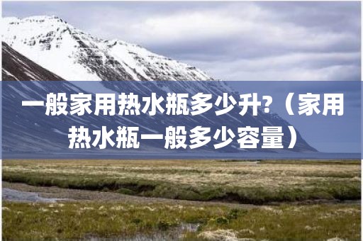 一般家用热水瓶多少升?（家用热水瓶一般多少容量）