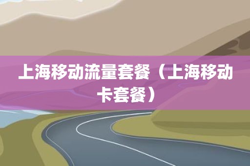 上海移动流量套餐（上海移动卡套餐）