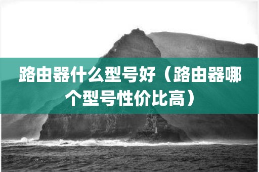 路由器什么型号好（路由器哪个型号性价比高）