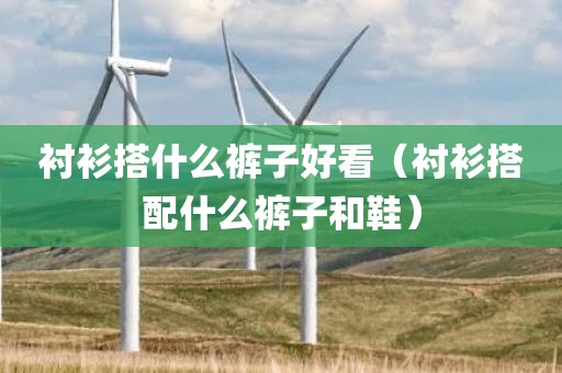 衬衫搭什么裤子好看（衬衫搭配什么裤子和鞋）