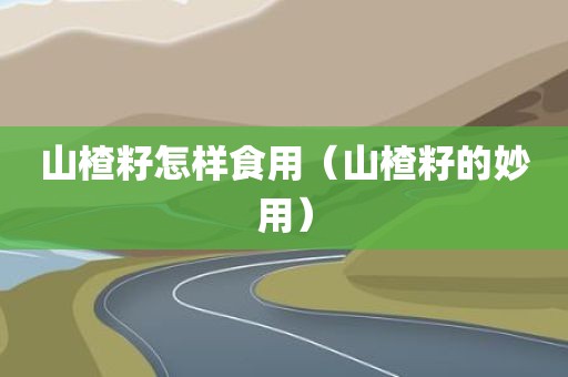 山楂籽怎样食用（山楂籽的妙用）