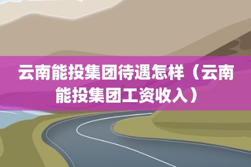 云南能投集团待遇怎样（云南能投集团工资收入）