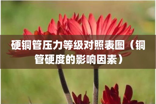 硬铜管压力等级对照表图(铜管硬度的影响因素)